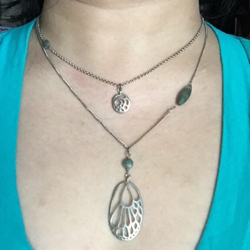 Kenneth Cole Reaction Silver Necklace